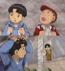 Начавшийся дождь